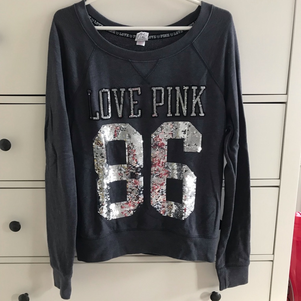 Pink sweatshirt